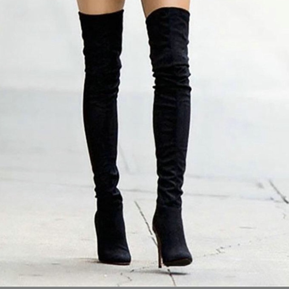 Public Desire Over the Knee Boots